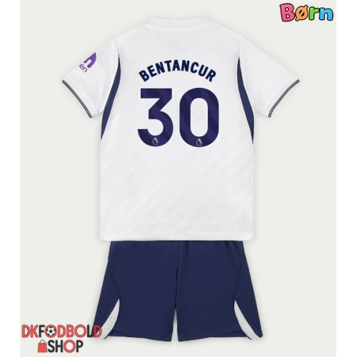 Tottenham Hotspur Rodrigo Bentancur #30 Hjemmebanesæt Børn 2026-27 Kort ærmer (+ korte bukser)